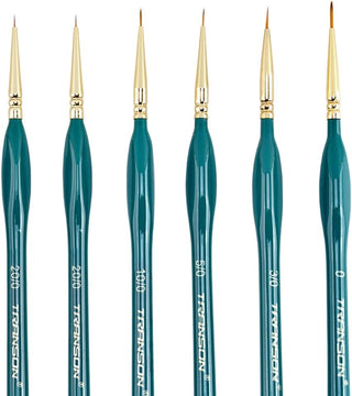 Detail Thin Paint Brush Set 6pcs