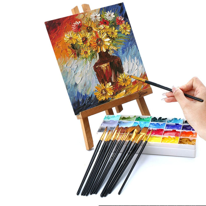 Artage 12pcs Art Paint Brush Set for Acrylic Painting Watercolor Gouac —  Transon
