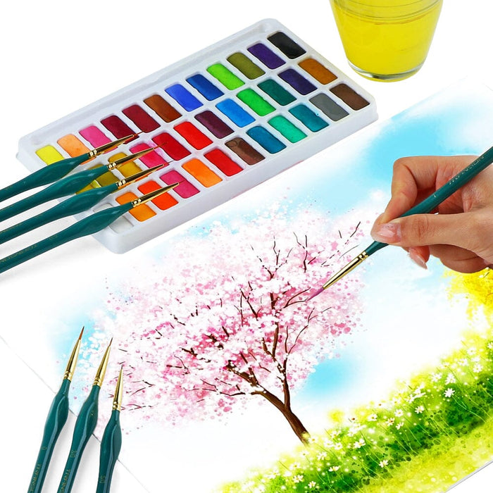 Flipkart.com | FABER-CASTELL Paint Brush Set Flat Pack of 7 -