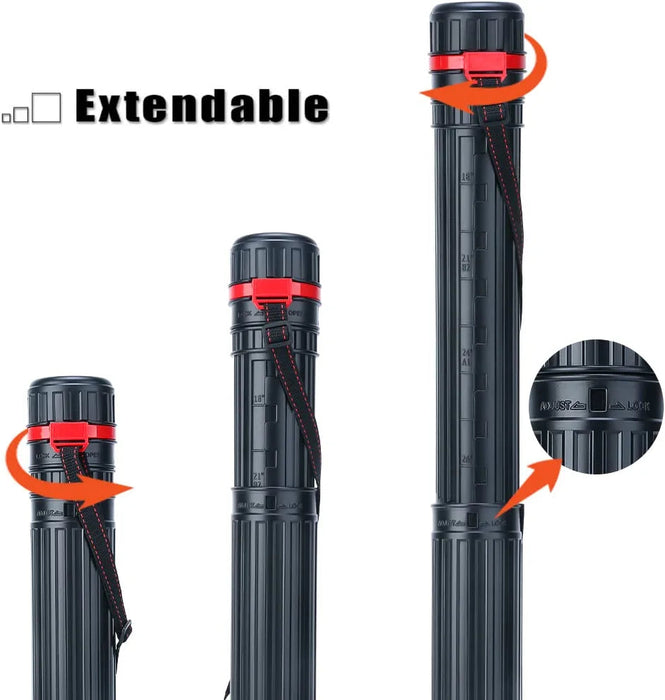Transon 2-Pack Poster Storage Tube Extendable